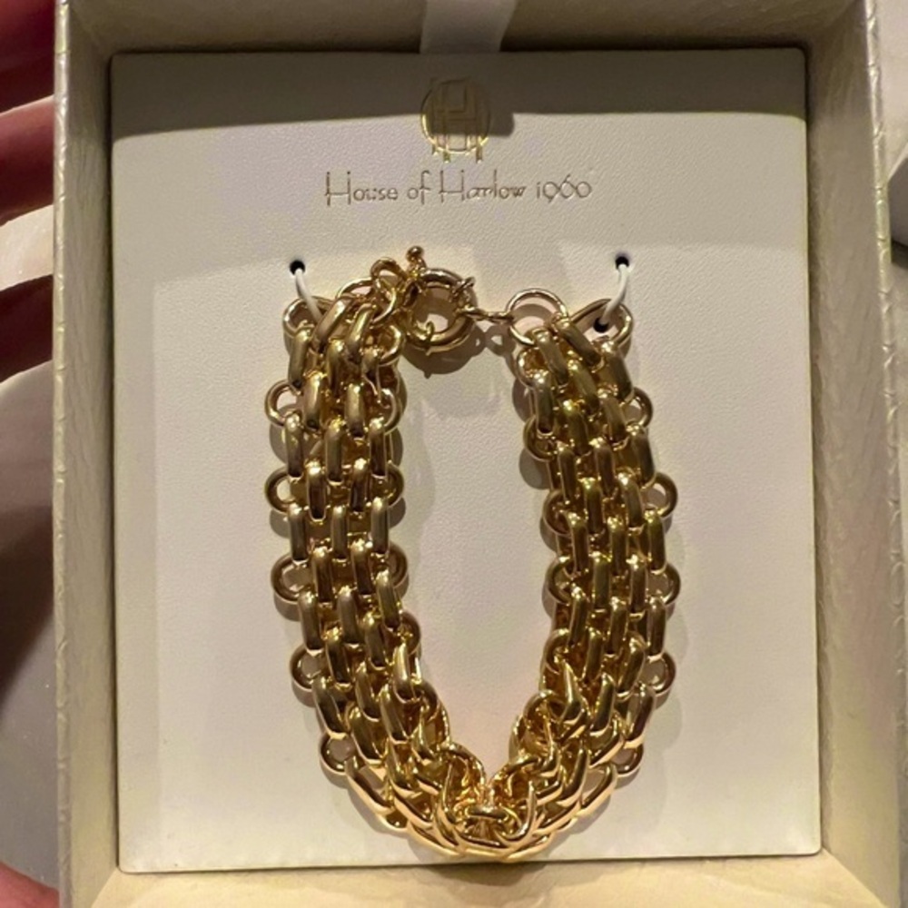 House of Harlow 1960 Watch Style Bracelet